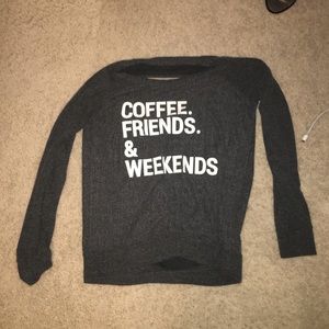 Long sleeve sweater shirt